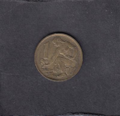 Beschrijving: 1 Korun 